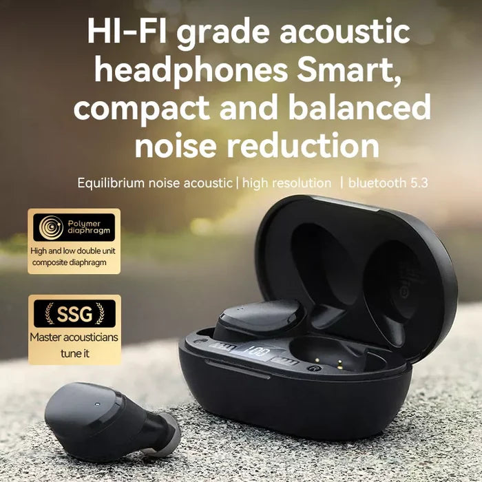 Sanag T10 In Ear Bluetooth Smart TWS Earbuds / Black Sanag T10 In Ear Bluetooth Smart TWS Earbuds / Black